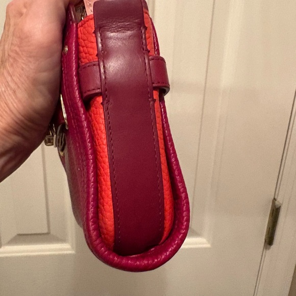 Coach Red and Orange Crossbody Bag - Picture 2 of 8